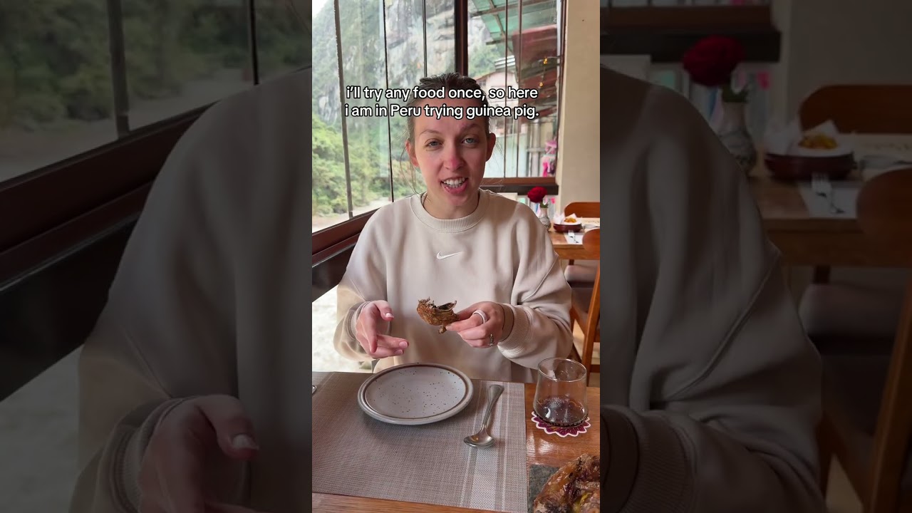 trying guinea pig in Peru was definitely an experience&hellip; i will not be having guinea pig again🤣🇵🇪
