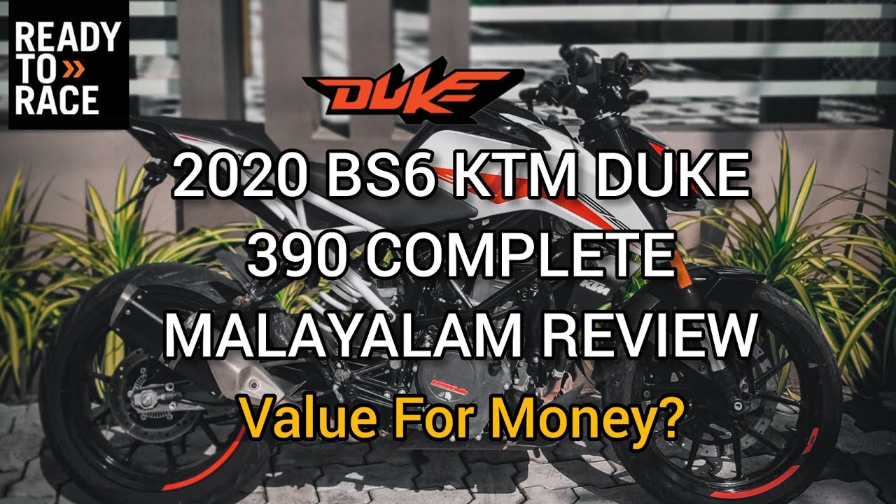 2020 KTM Duke 390 BS6 Malayalam Review (Value For Money?)