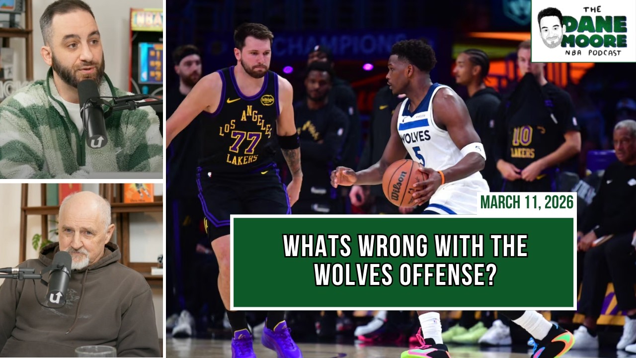 What's Wrong With The Wolves' Offense + The Lakers As A Potential 1st Round Matchup w/ Britt Robson