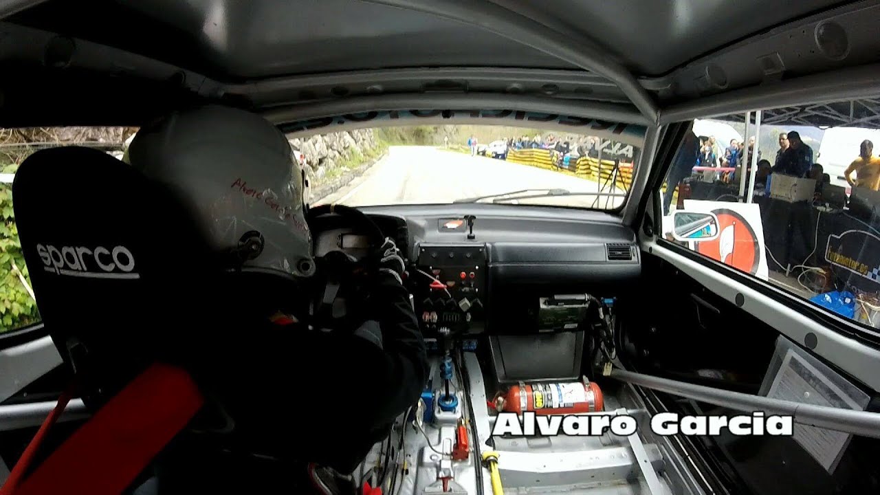 Onboard Alvaro Garcia- Citroen ZX Supercopa Subida a la Cobertoria 2016 SFR Video