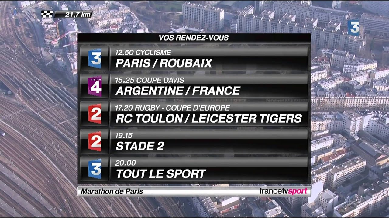 Marathon de Paris 2013 (Full track/course compl&egrave;te)