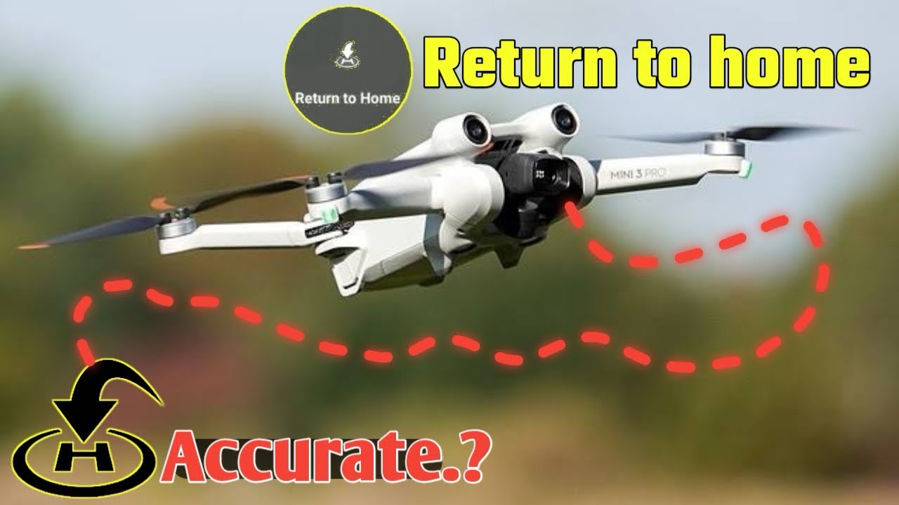 Return to home tutorial for DJI mini 3 pro