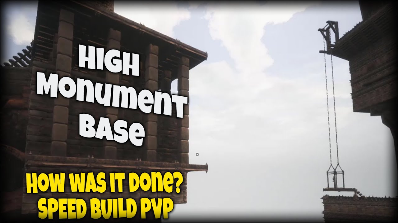 High Monument Base | How was it done? | #conanexiles