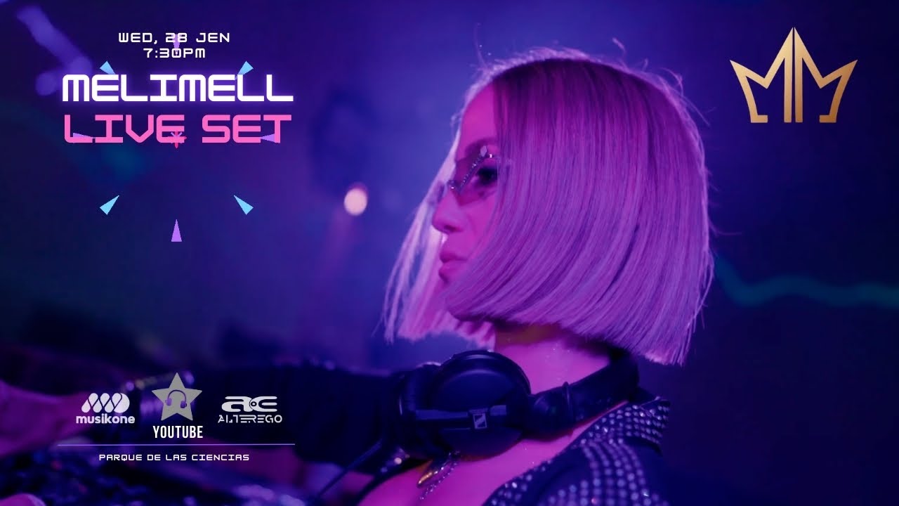 MELIMELL LIve Set  El Domo - Puerto Rico  (MUSIKONE ALTEREGO Radio Underground Puerto Rico)
