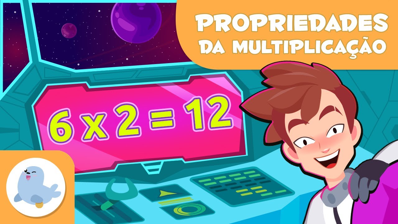 PROPRIEDADES da MULTIPLICAÇÃO 🚀❌ Matemática para crianças ✨