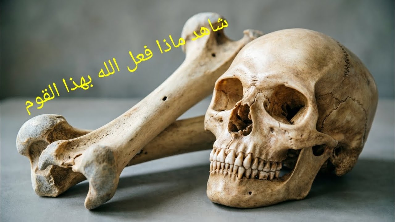نهاية  اقوي البشر  قوم  ثمود |😱😱 عذاب الله الشديد 