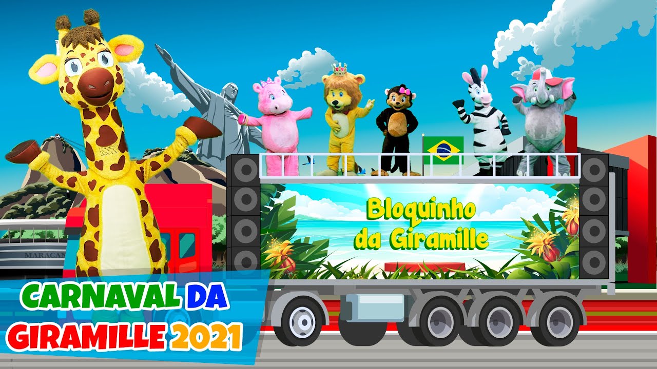 Bloquinho da Giramille | Carnaval 2021 | Desenho Animado Musical