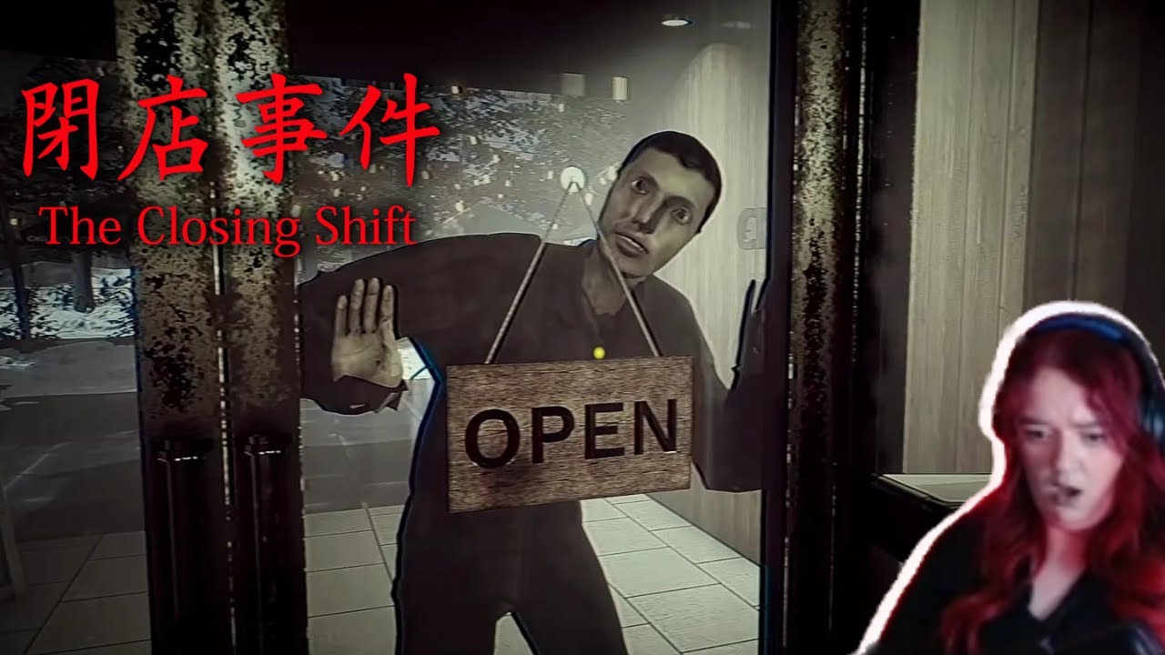 I HAVE A STALKER!!! | The Closing Shift Full Playthrough  閉店事件
