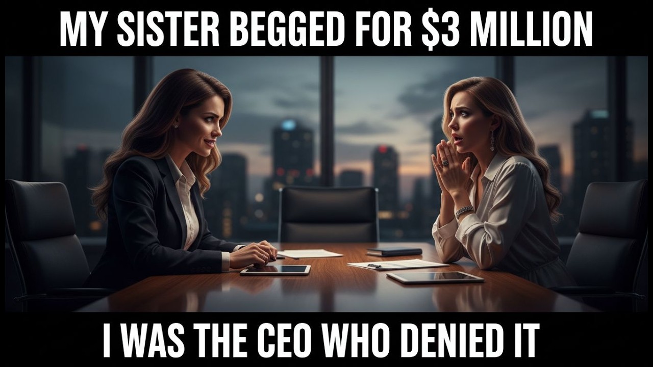 My Sister Begged For $3 Million, I Was The CEO Who Denied It