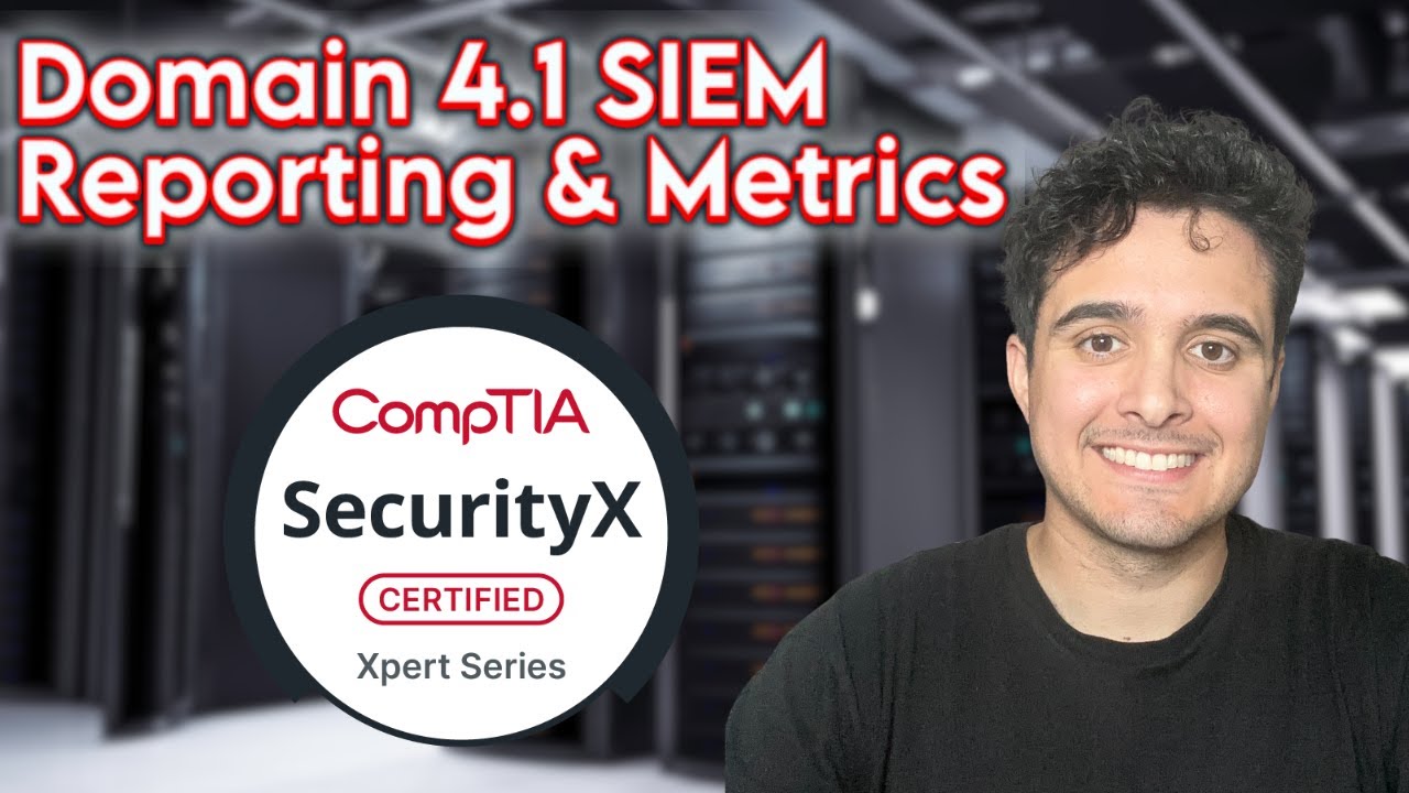 SecurityX/CASP  - Domain 4.1.1 SIEM, Aggregate Data Analysis, Baselines, Reporting & Metrics