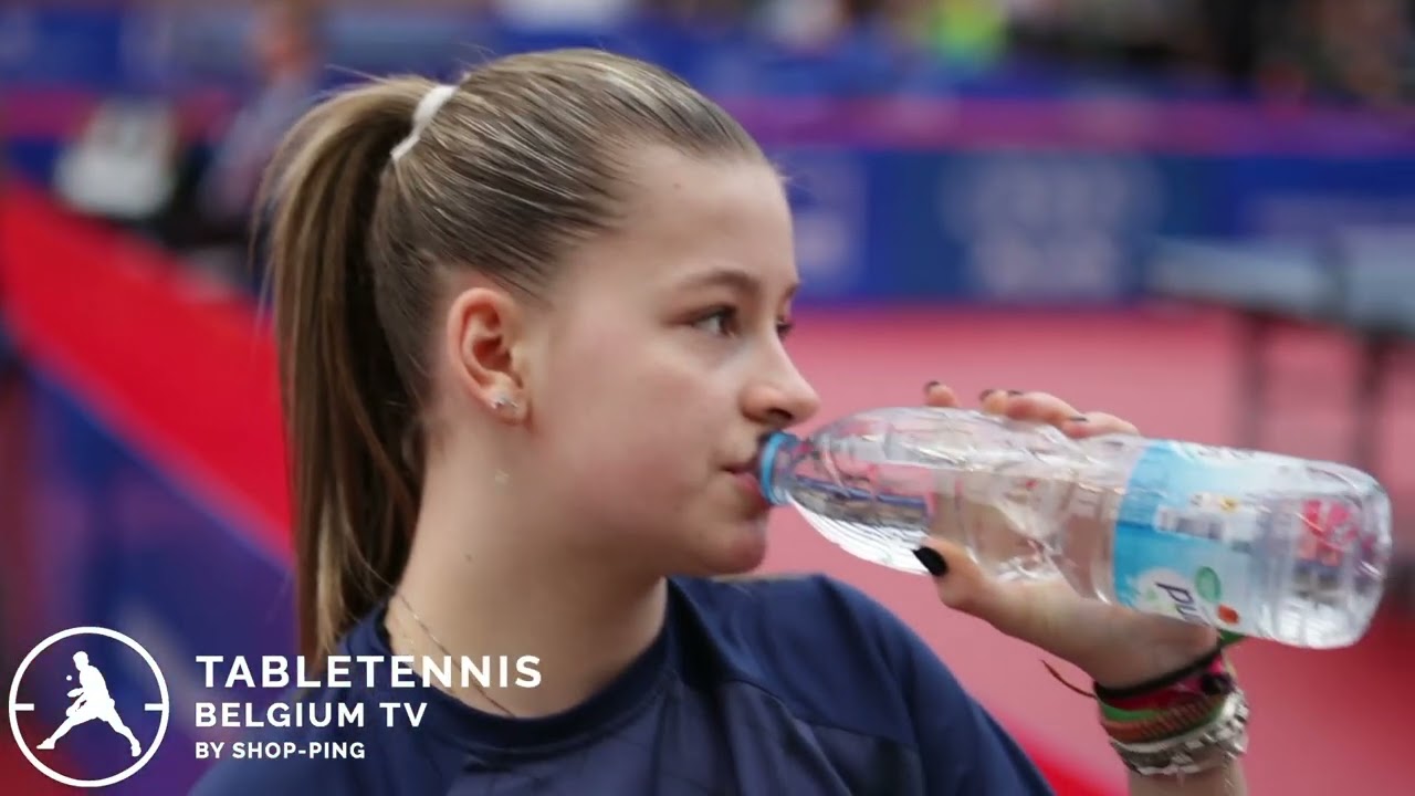 MITYUKOVA Daria - MASSART Lilou WOMENS FINAL 2023 BELGIUM NATIONAL TABLE TENNIS