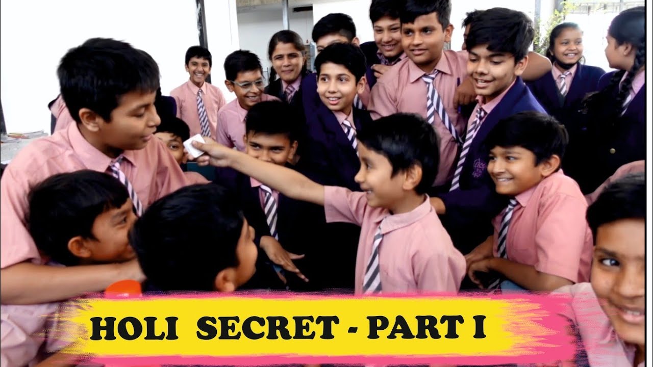 Holi Secret Part 1 || Funny Coverage || Safe Holi || St. Anthony's School