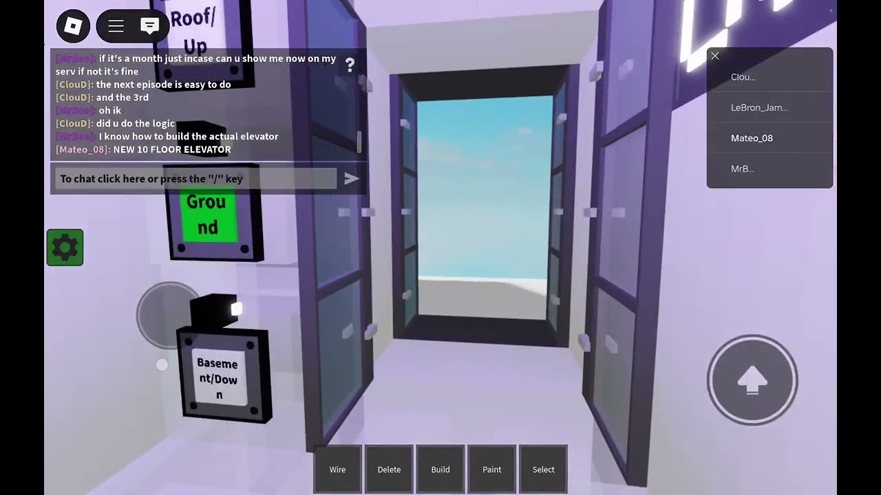 Part 1 Tallest elevator build logic