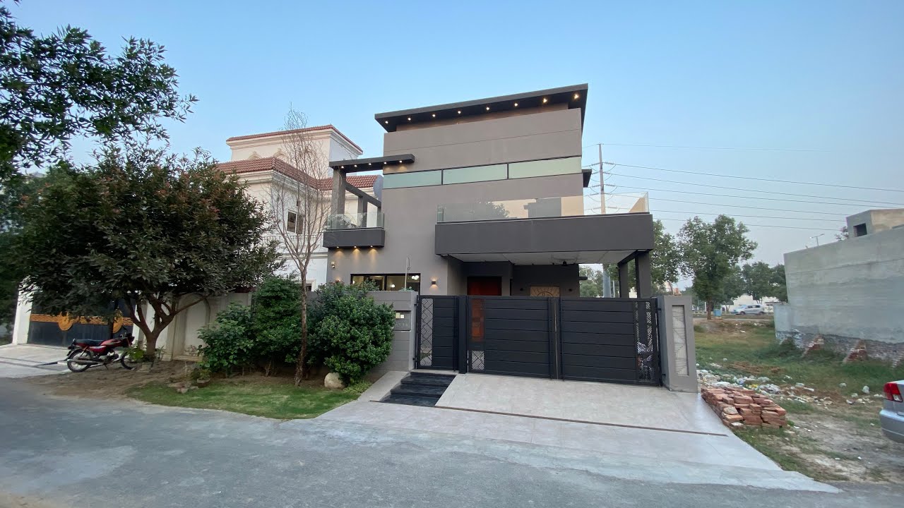 ~Sold~10 Marla Brand New Modern House For Sale |DHA RAHBAR LAHORE |Demand:4.00 Crore |03083022733 |