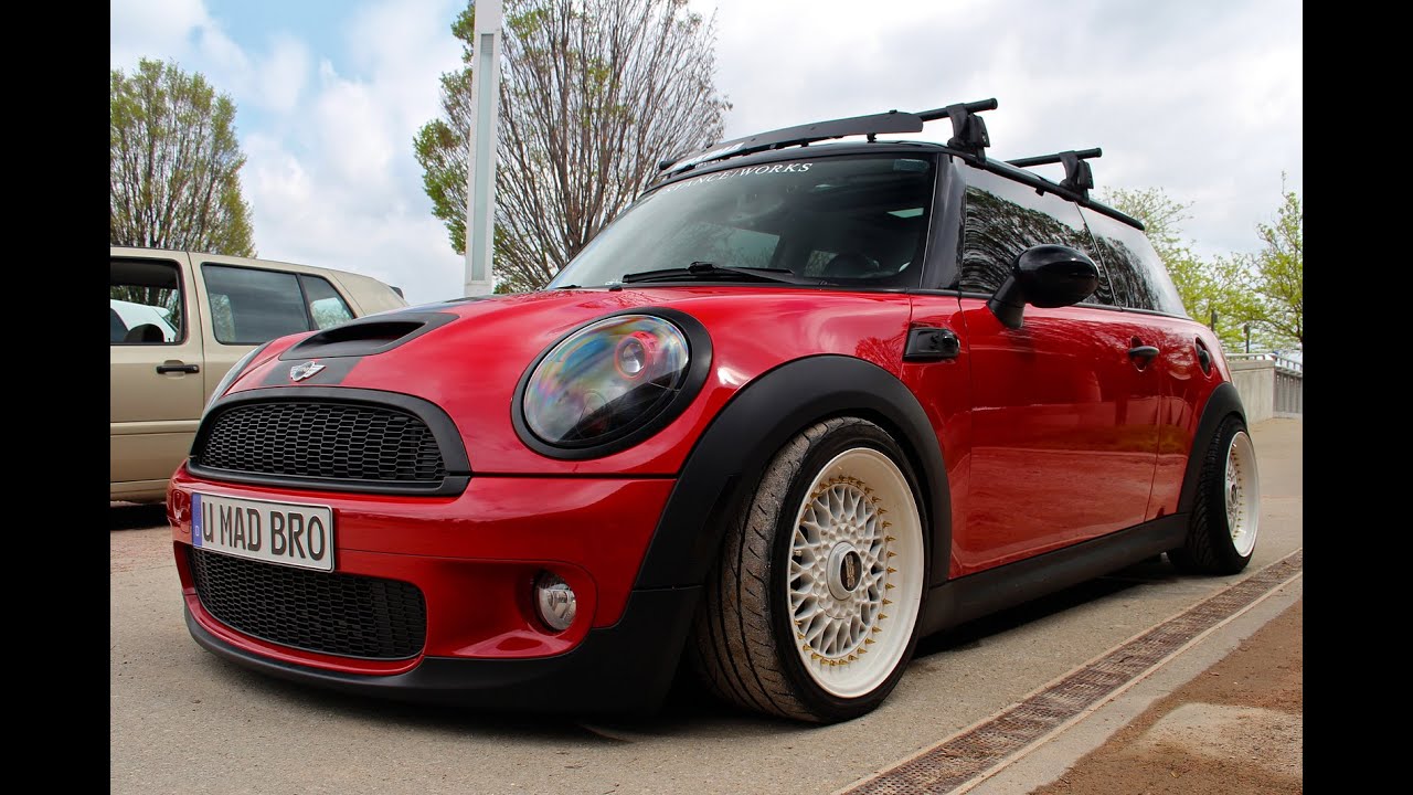 Brutal Mini Cooper exhaust sound compilation