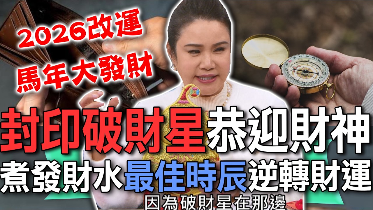 發財水最佳時辰！2026馬年轉運爆富就看廖美然！【新聞挖挖哇】