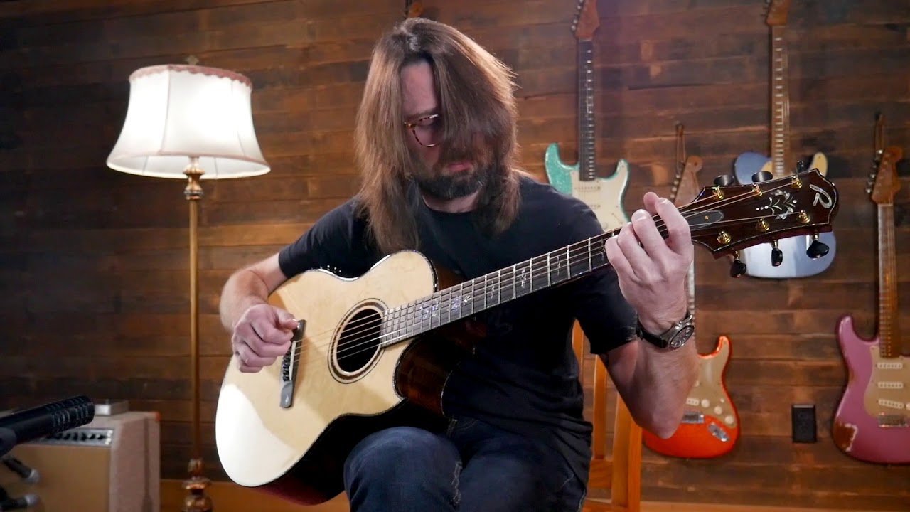 Kevin Ryan Signature Series Paradiso Grand Concert - Swiss Moon Spruce & Brazilian Rosewood #1019