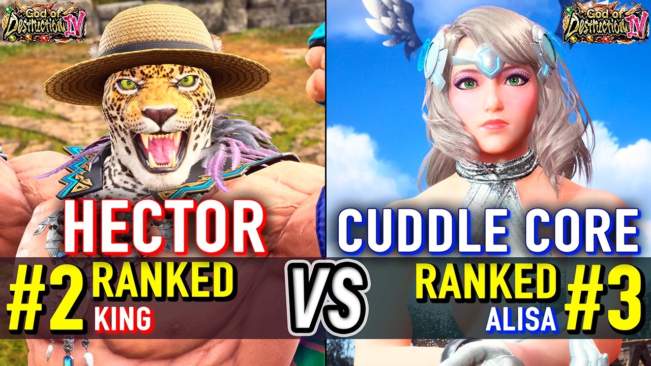 T8 🔥 HECTOR (#2 Ranked King) vs CUDDLE CORE (#3 Ranked Alisa) 🔥 Tekken 8 High Level Gameplay