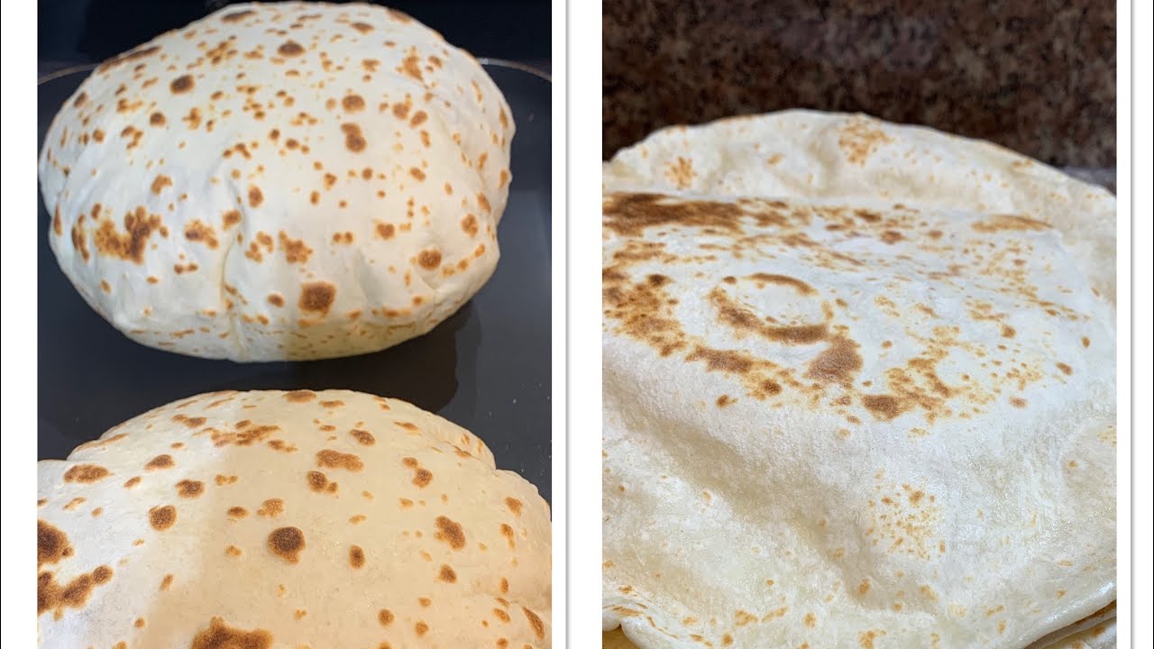 TORTILLAS DE HARINA CON YOGUR NATURAL DELICIOSAS..👌