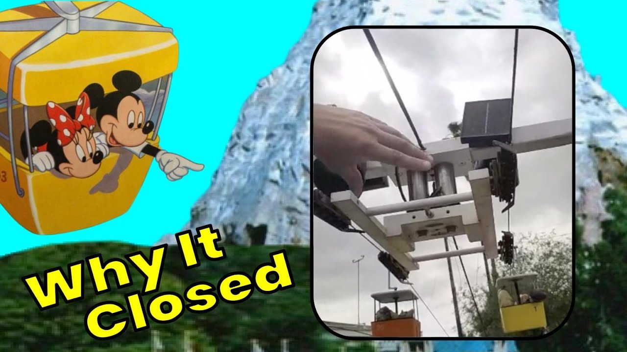 Disneyland Skyway History, the Skyliner, & Von Roll Sky Rides