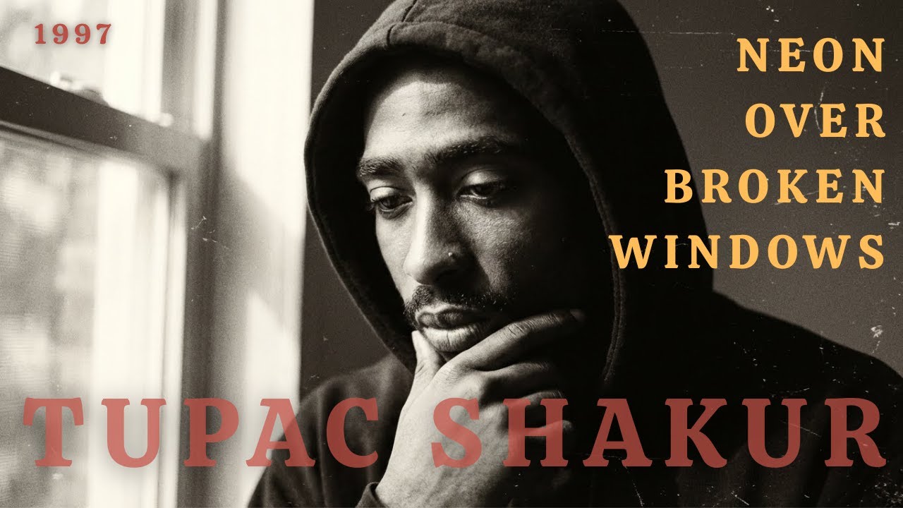 90's HipHop (1997) - Tupac Amaru Shakur Inspired Tribute -  Neon Over Broken Windows