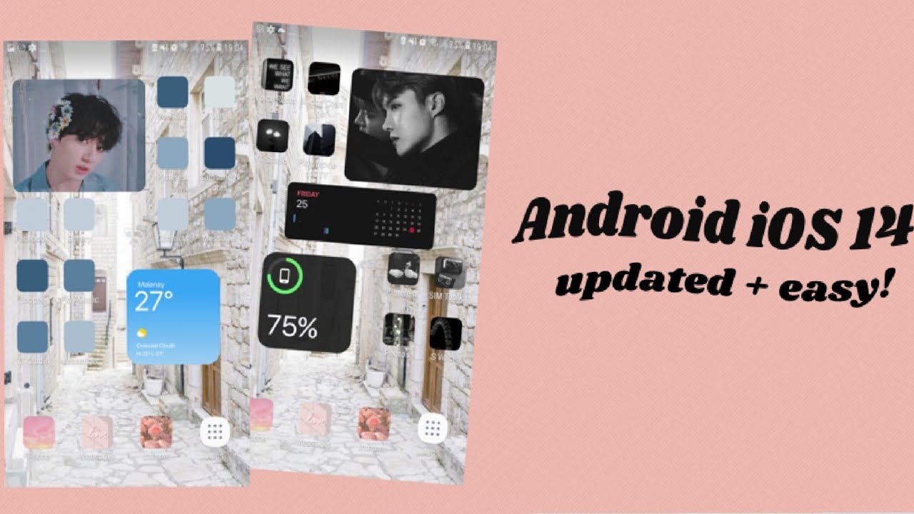 iOS 14 on Android | updated version + iOS widgets! (easy) 📱
