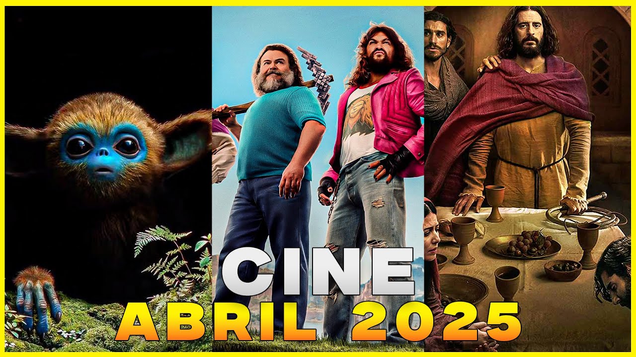 🔥 ESTRENOS CINE ABRIL 2025 | M&aacute;s Cinema