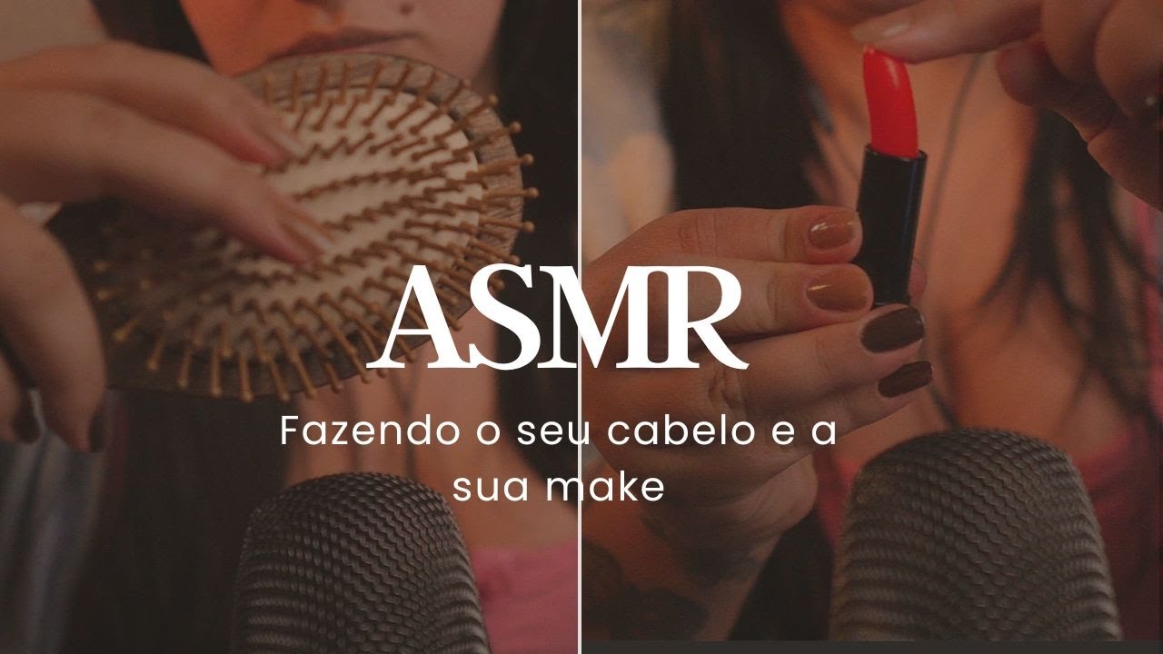 Senta aqui 💗✨ Vou cuidar do seu cabelo e te maquiar! 4K #MaquiagemDeBrinquedo