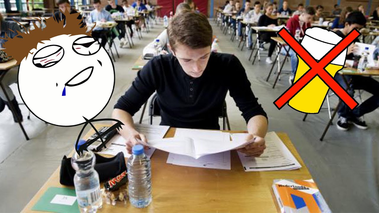 DRONKEN TIJDENS MIJN EXAMEN !