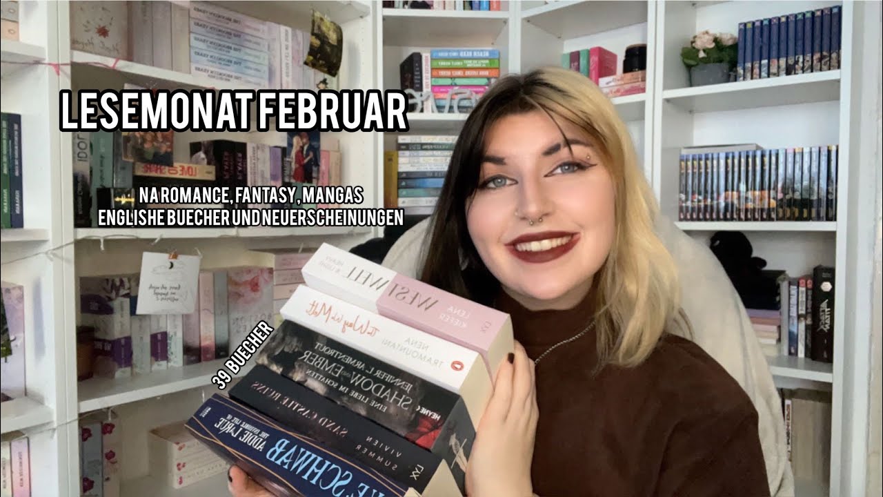 Reading Wrap Up 📚 Diese 39 Bücher habe ich im Februar gelesen | Caddl