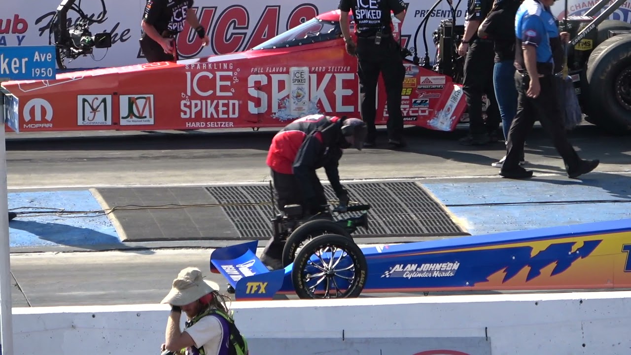 NHRA Winternationals 2021 Q 2 Nitro,Alcohol Eliminations