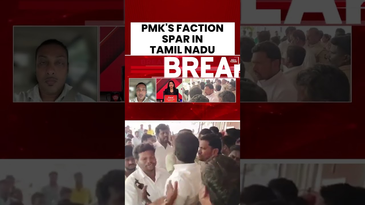 PMK's Faction Fight in Tamil Nadu Ramadoss Removes Son Anbumani | #shorts #pmk #ramadoss