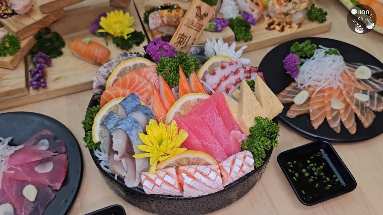 Washi บุฟเฟ่ต์ อาหารญี่ปุ่นสดใหม่หลากเมนู ปิ้งย่าง ชาบู ซีฟู้ด 699 กินได้ทั้งร้าน