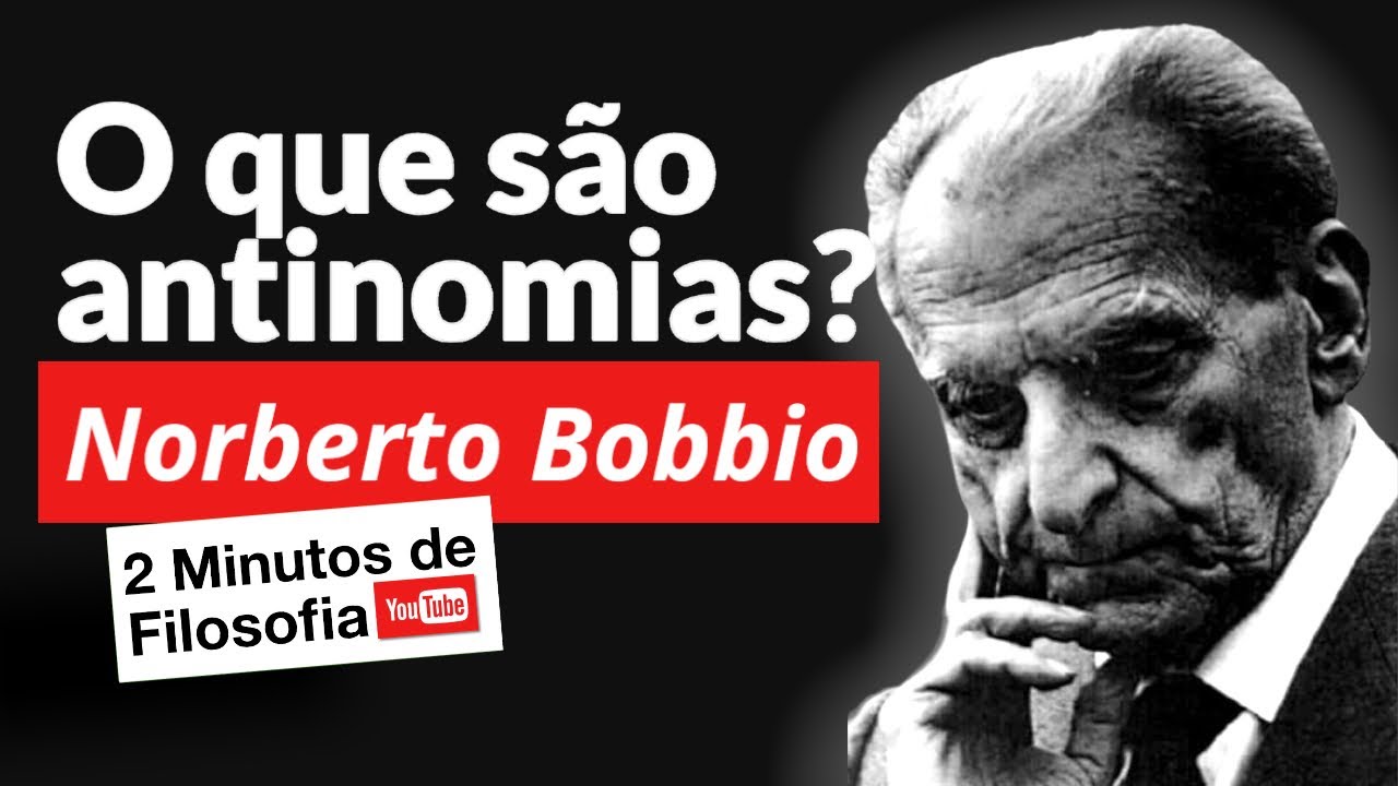 O que s&atilde;o antinomias? Norberto Bobbio