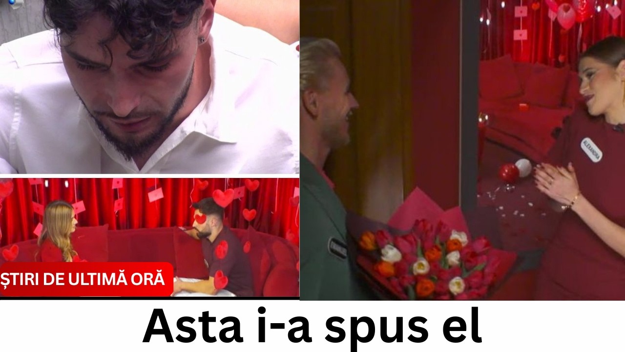 Valentin nu se poate opri din plâns după ce Danciu o cheamă pe Daniela în camera roșie și îi spune..