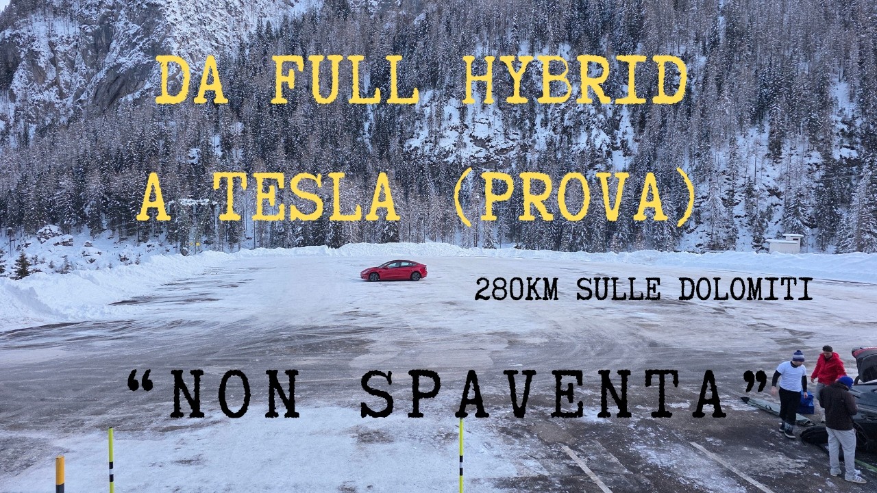 Da FULL HYBRID a ELETTRICO | IMPRESSIONI SU 280KM | 