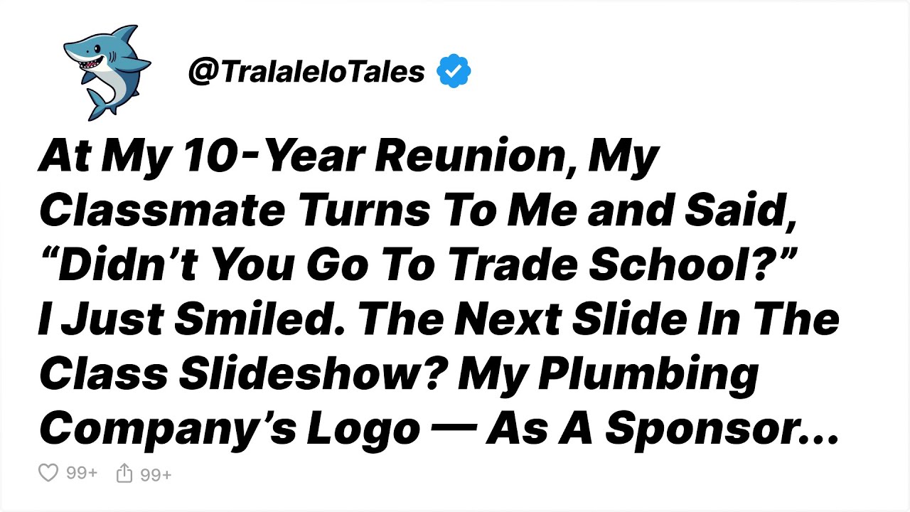 At Our 10-Year Reunion, They Skipped My Name—But I Owned The First Slide Anyway - Reddit Stories