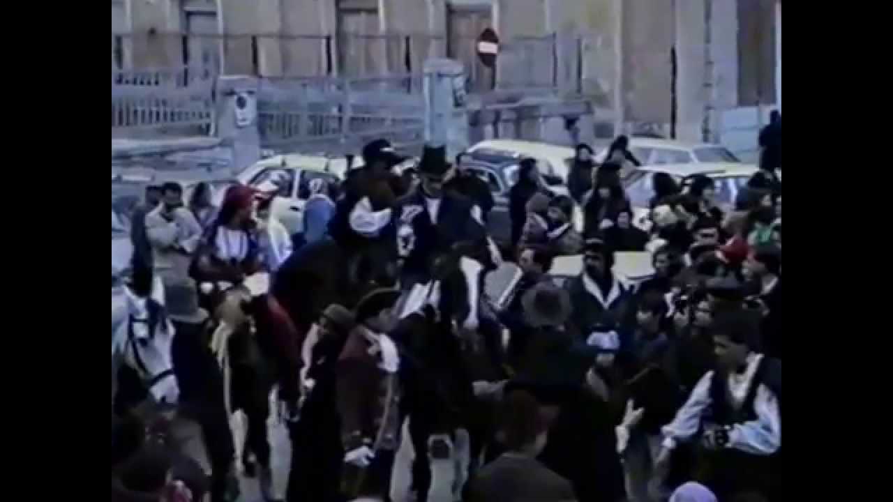 Campobasso. Carnevale: la maschera dei Briganti. Anno 1989