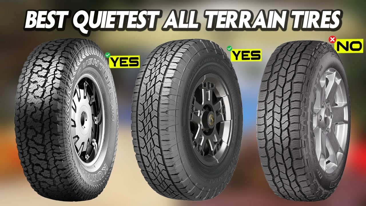 5 Quietest All-Terrain Tires 2025 (Zero Road Noise!)