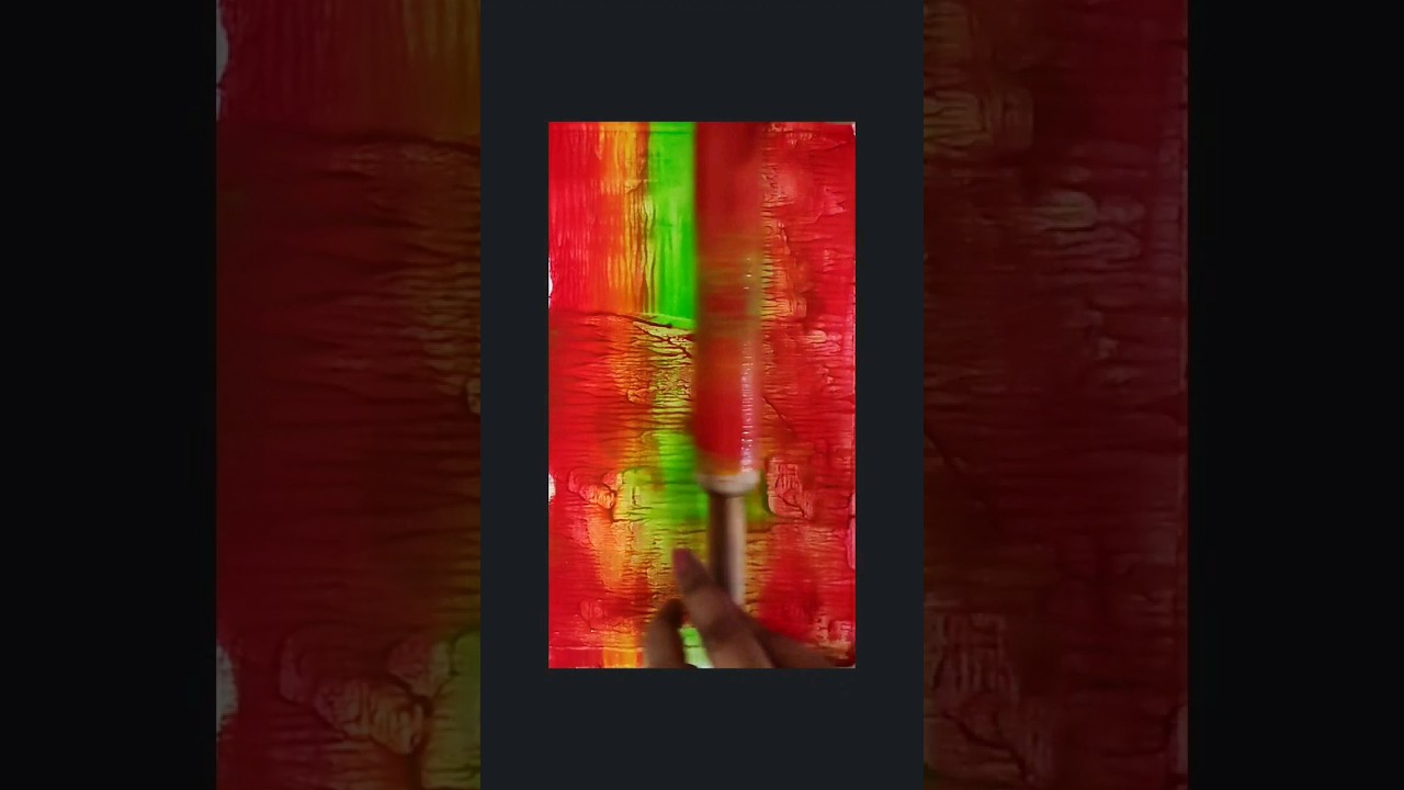 satisfying art ideas😍|rolling pin texture #shorts #shortsvideo #textureart #arttutorial