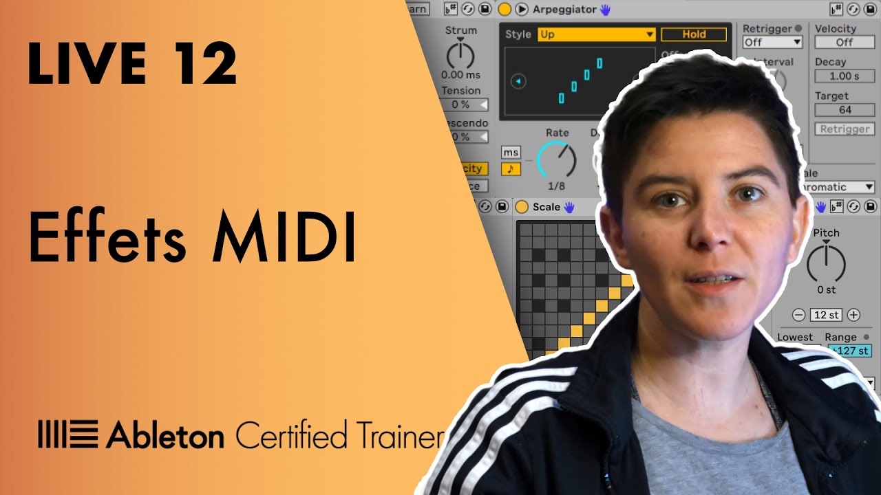 Live 12 : améliorations des Effets MIDI