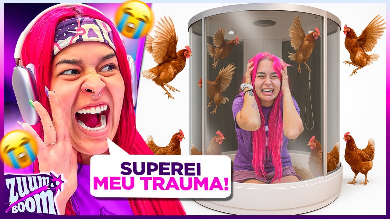 SUPEREI O MEU MAIOR TRAUMA *consegui?