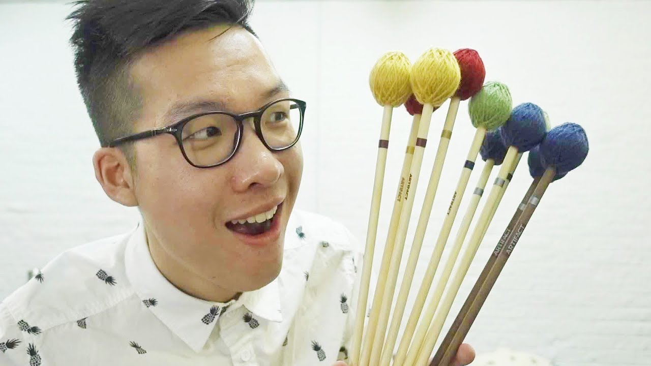 ARTIFACT PERCUSSION sent me all these mallets...