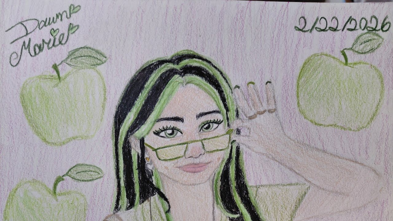 Green Portrait Timelapse Part 2