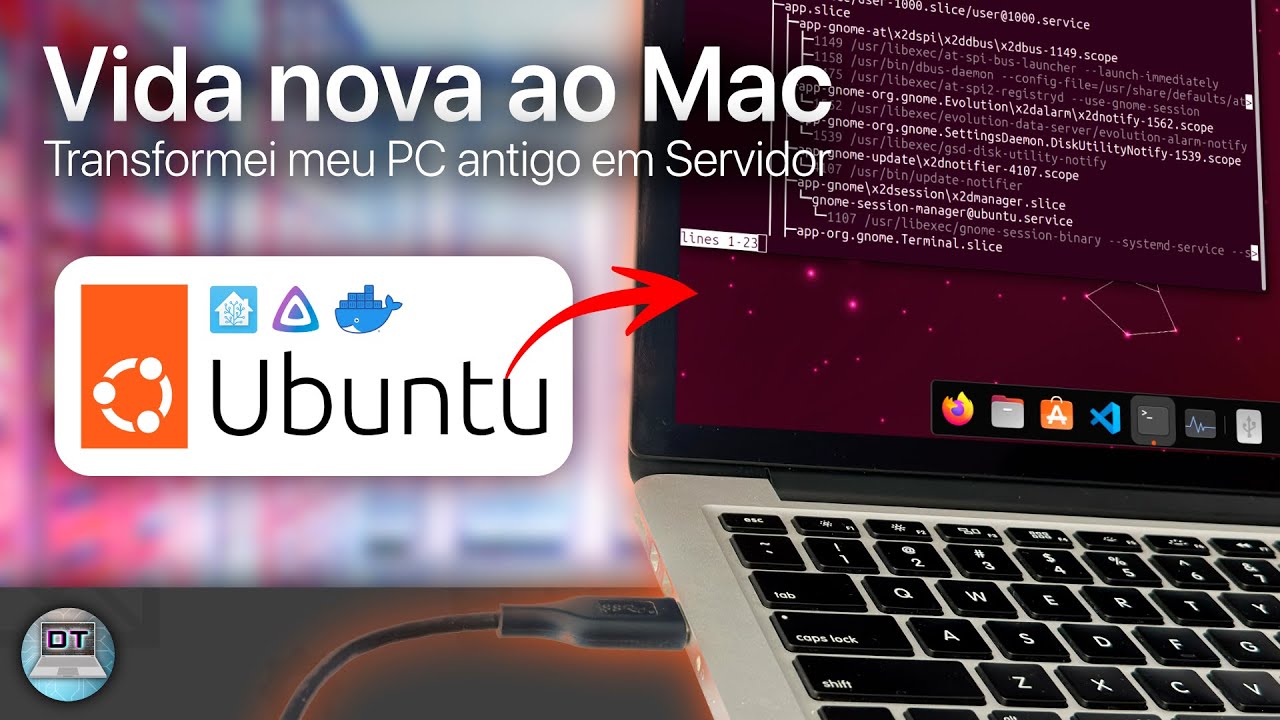 Vida nova para o PC velho | transformei meu Mac antigo em um servidor