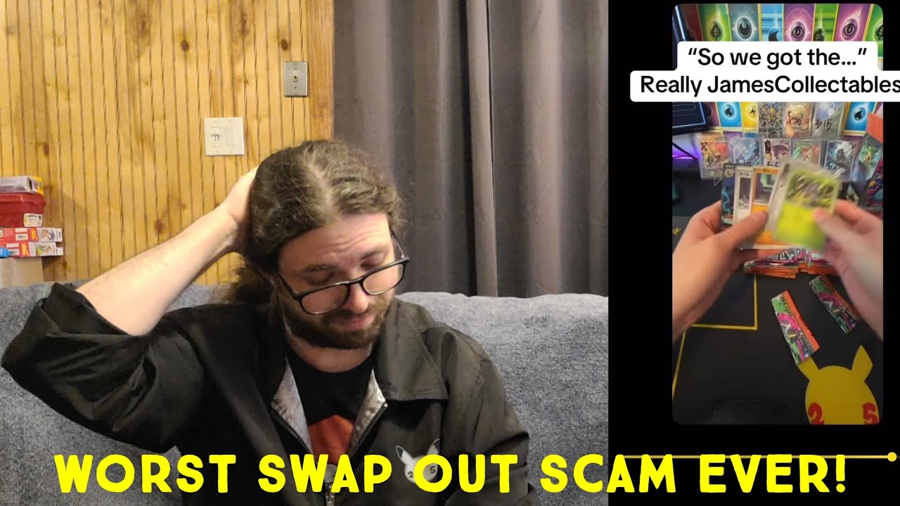 Whatnot Pokemon scammer attempts WORST swap out ever! 🔥🔥 #Pokemon 