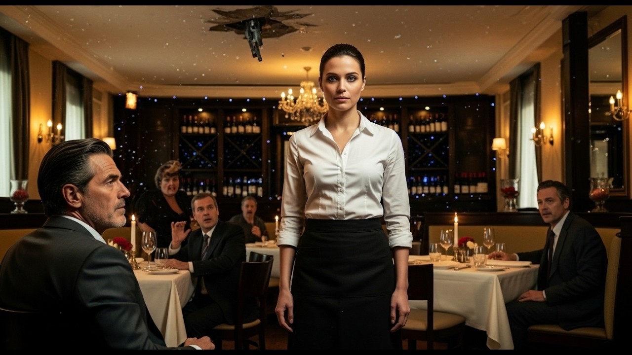 Armed Robbery in the Restaurant—The Waitress Doesn't Flinch, and the Mafia Boss Spots a Silent...