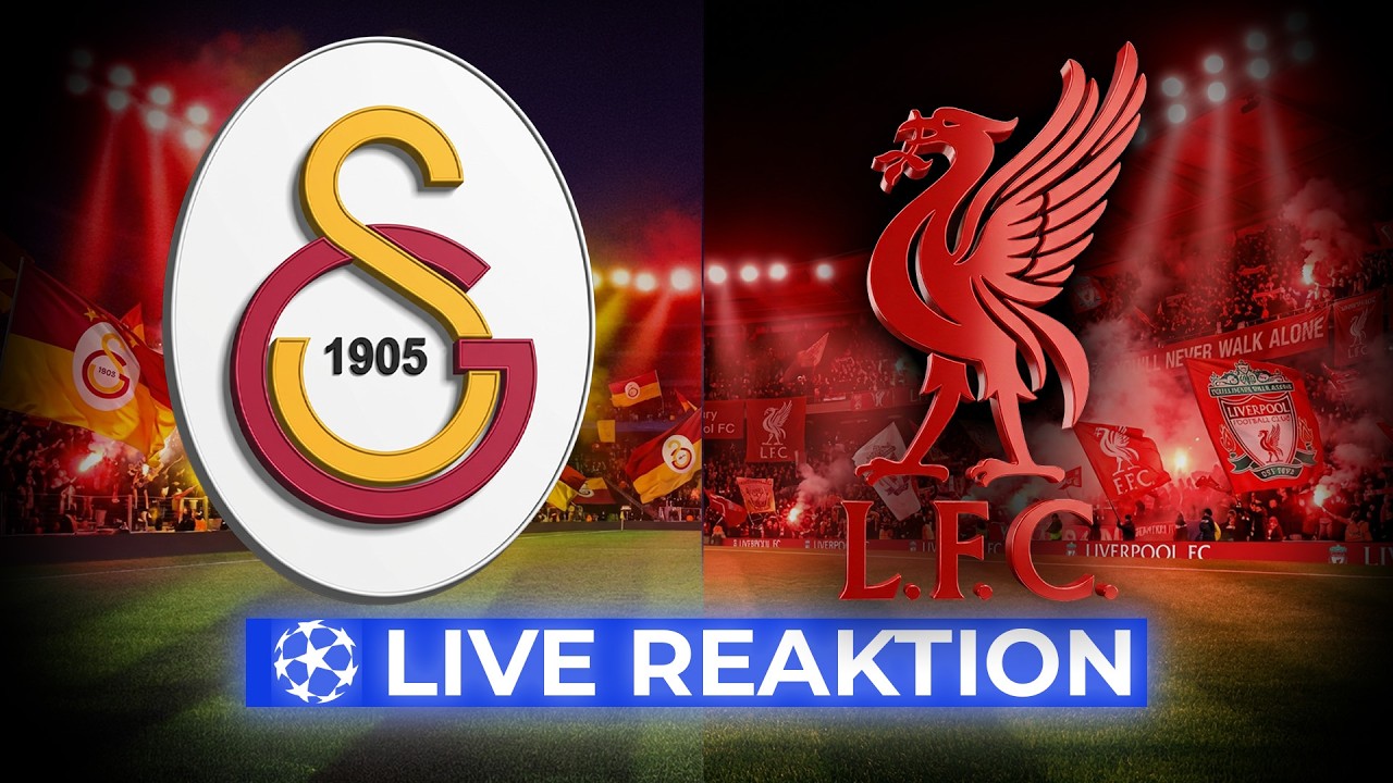 🔵 (Handy Version) Galatasaray - Liverpool | Champions League Achtelfinale | Live Reaktion
