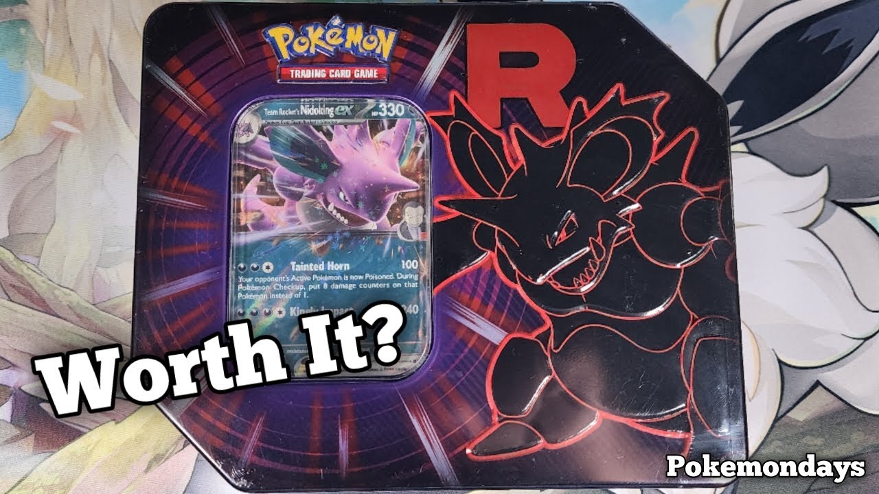 Открытие коробки Nidoking EX от Pokemon Team Rocket!! (Pokemondays)