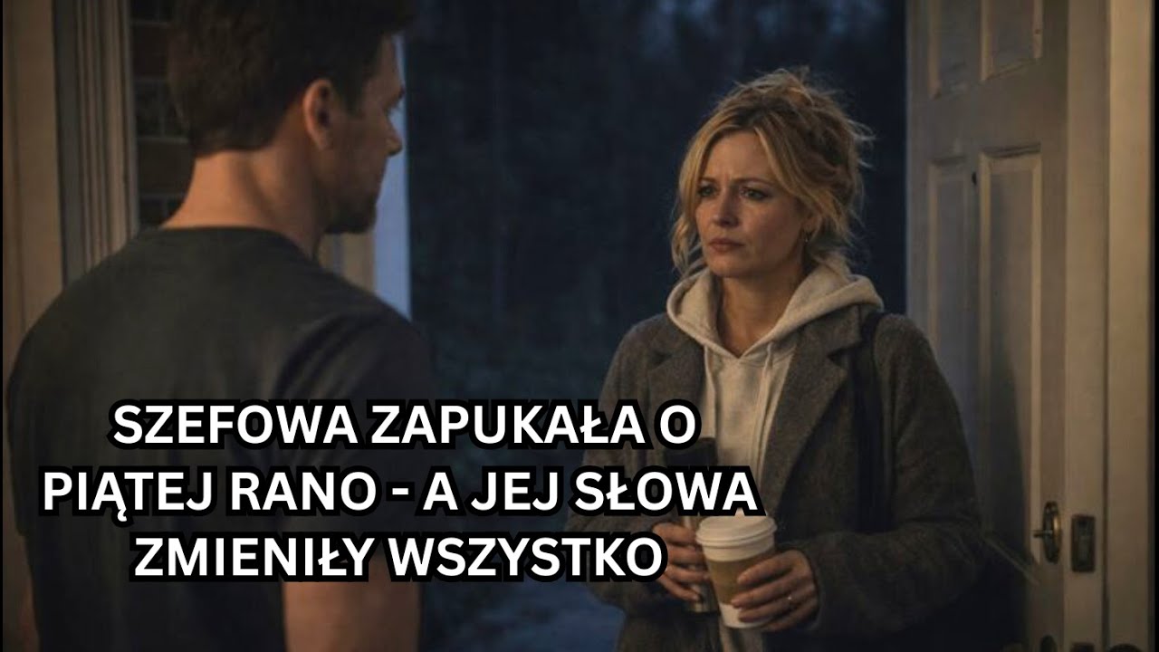 Jego szefowa zapukała do niego o 5 rano po swoim rozwodzie - jej słowa zmieniły wszystko